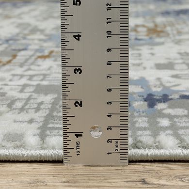 StyleHaven Emery Contemporary Abstract Grid Area Rug