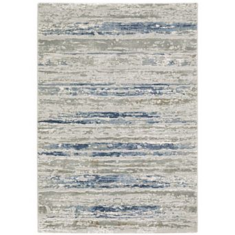 StyleHaven Emery Contemporary Abstract Stripe Area Rug