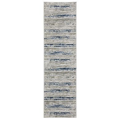 StyleHaven Emery Contemporary Abstract Stripe Area Rug