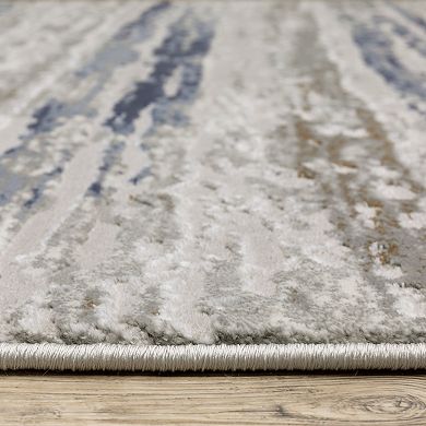 StyleHaven Emery Contemporary Abstract Stripe Area Rug