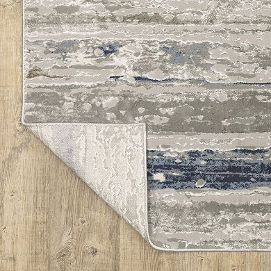StyleHaven Emery Contemporary Abstract Stripe Area Rug