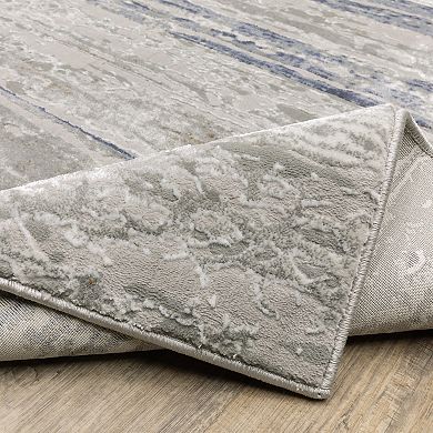 StyleHaven Emery Contemporary Abstract Stripe Area Rug