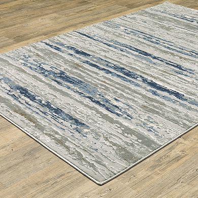 StyleHaven Emery Contemporary Abstract Stripe Area Rug