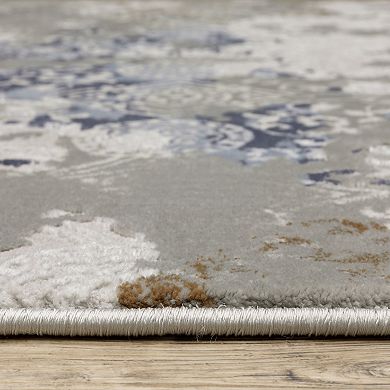 StyleHaven Emery Contemporary Abstract Medallion Area Rug