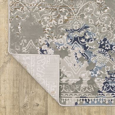 StyleHaven Emery Contemporary Abstract Medallion Area Rug