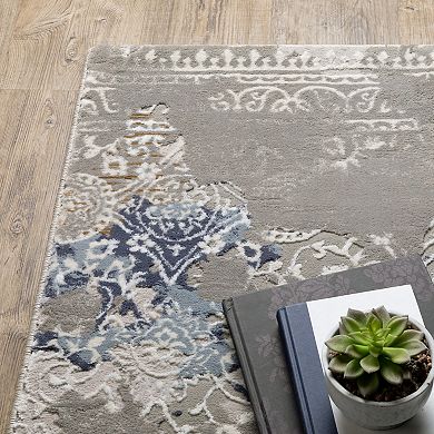 StyleHaven Emery Contemporary Abstract Medallion Area Rug