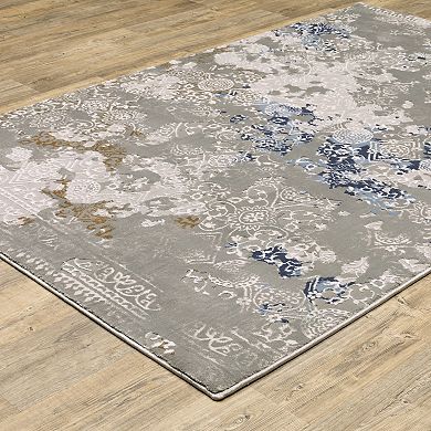 StyleHaven Emery Contemporary Abstract Medallion Area Rug