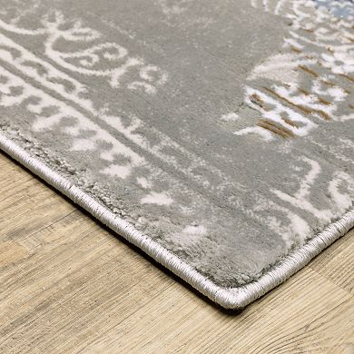 StyleHaven Emery Contemporary Abstract Medallion Area Rug