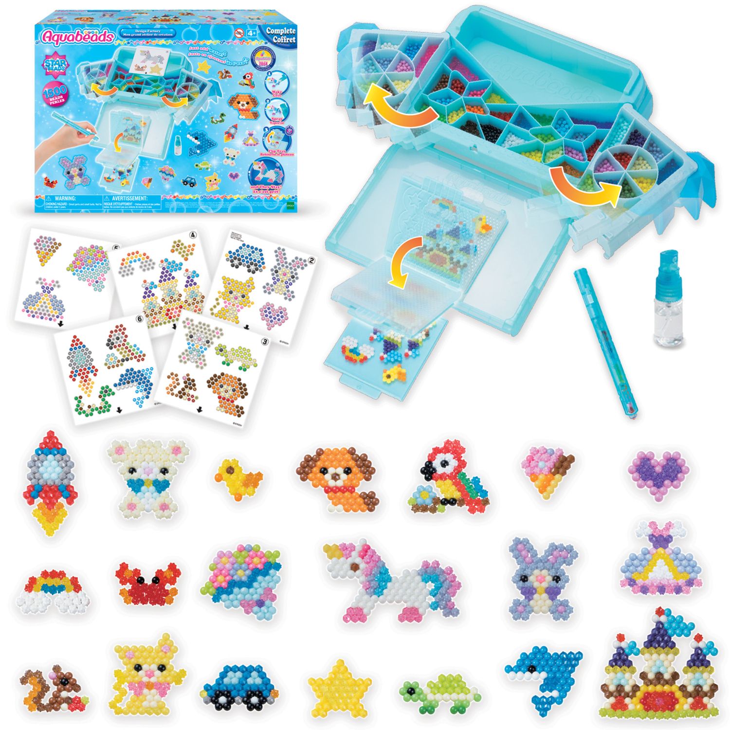 Aquabeads Disney Princess Creation Cube, Complete Arts & Crafts