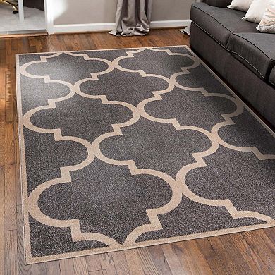 Unique Loom Austin Trellis Rug