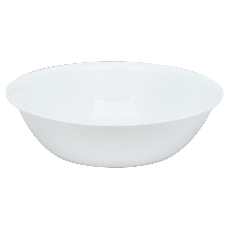 corelle winter frost white  round serving bowl  3-quart