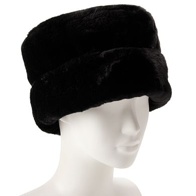 Women's Nine West Faux Fur Cuffed Cloche Hat