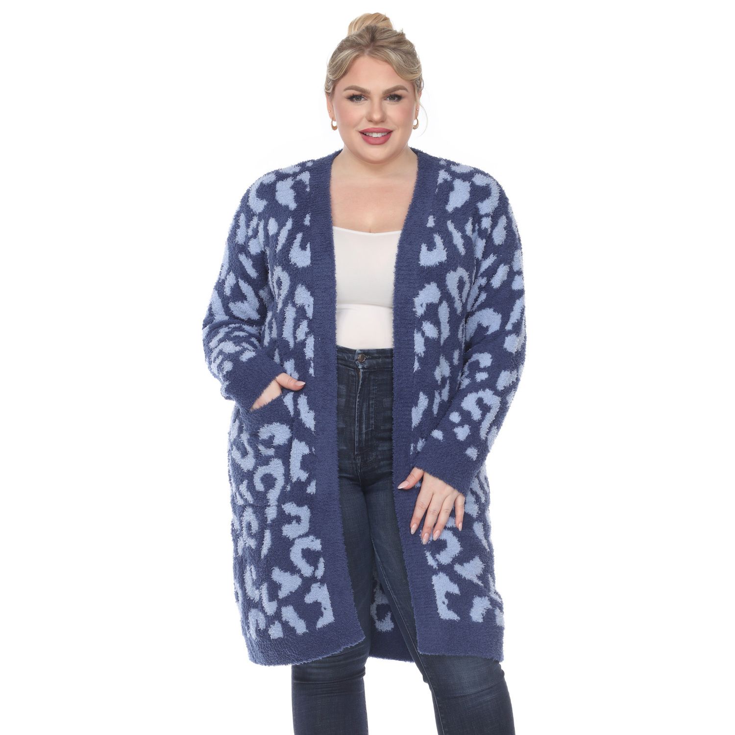 plus size maxi cardigan