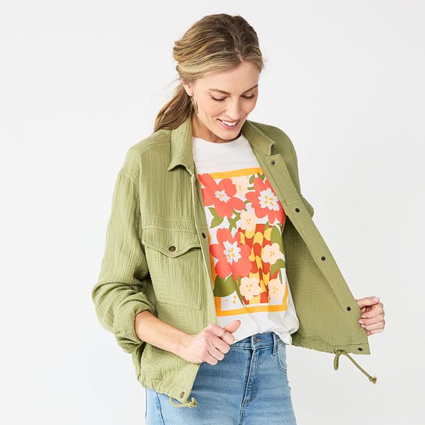 Women's Sonoma Goods For Life® Utility Shirt Jacket