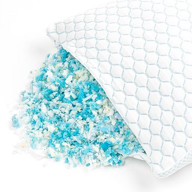 Molecule Infinity PRO Cooling Gel Memory Foam Adjustable Pillow