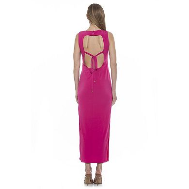 Women's ALEXIA ADMOR Open Back Maxi Dress
