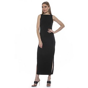 Women's ALEXIA ADMOR Open Back Maxi Dress
