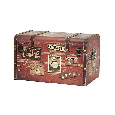 Household Essentials Coffee Shop Medium Trunk