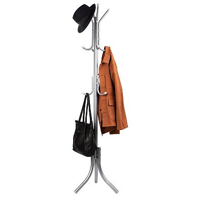 Mind Reader Alloy Collection 11-Hook Metal Coat Rack