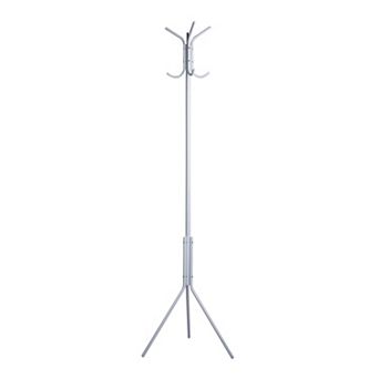 Mind Reader Alloy Collection 8-Hook Metal Coat Rack