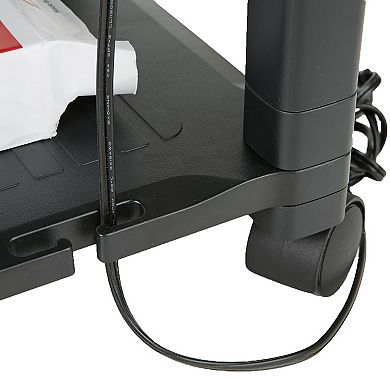 Mind Reader Anchor Collection 2-Tier Mobile Printer Cart