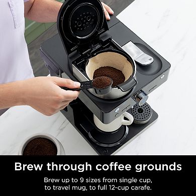 Ninja Espresso & Coffee Barista System, Single-Serve Coffee & Nespresso Capsule Compatible