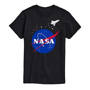 Big & Tall NASA Space Ship Tee