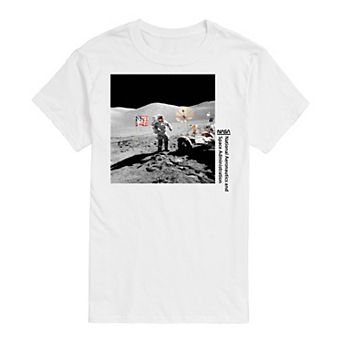 Big & Tall NASA Moon Landing Tee