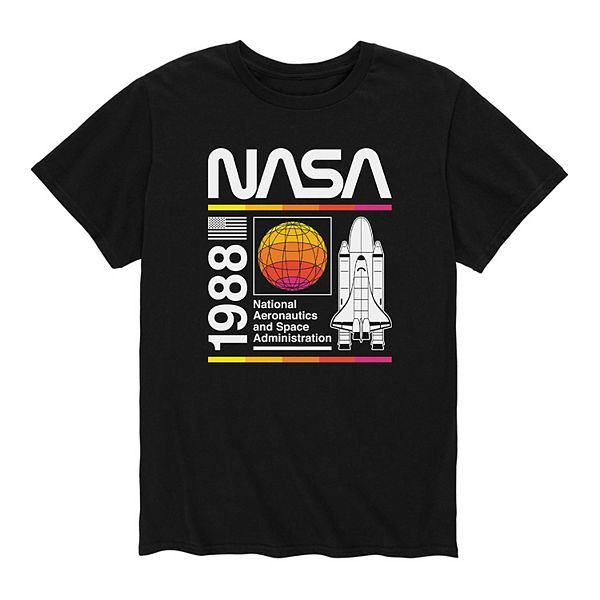 Big & Tall NASA 1988 Retro Tee