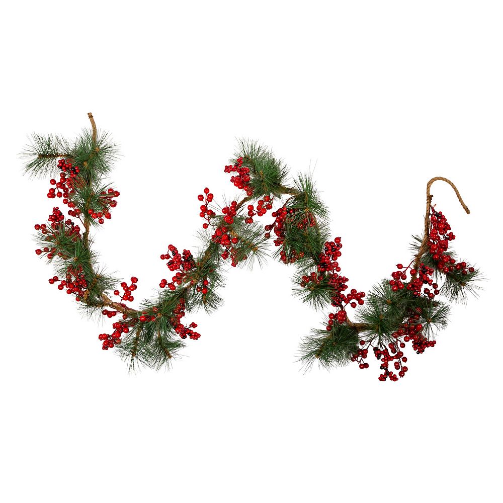12-ft. Artificial Berry Rope Garland