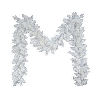 9-ft. Jackson White Artificial Pine Garland