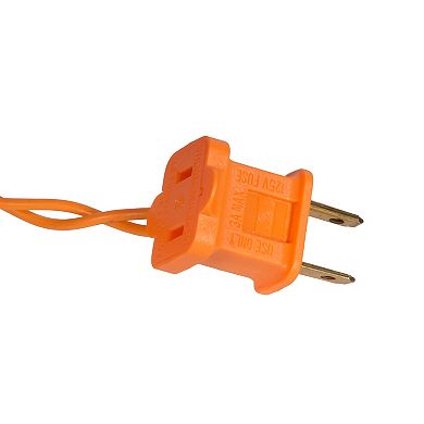 Pre-Lit 5-ft. Orange Slim Artificial Christmas Tree