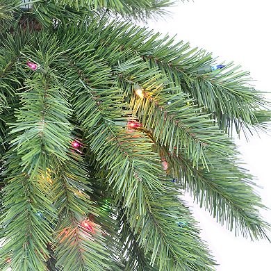 Puleo International 6-ft. Pre-Lit Palm Artificial Christmas Tree