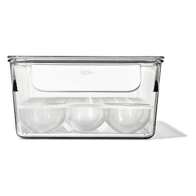 OXO Good Grips Egg Bin with Removable Tray​