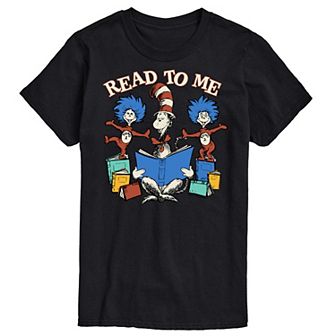 Big & Tall Dr Seuss Read To Me Tee