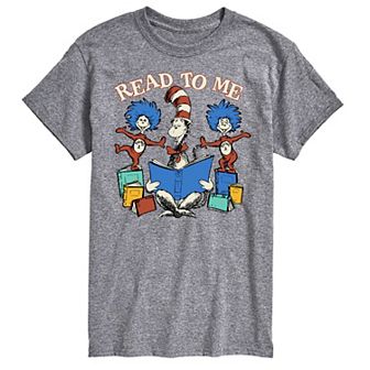Big & Tall Dr Seuss Read To Me Tee