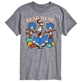 Big & Tall Dr Seuss Read To Me Tee