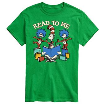 Big & Tall Dr Seuss Read To Me Tee