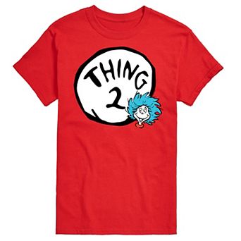 Big & Tall Dr Seuss Thing Two Tee