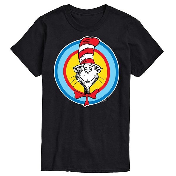 Big & Tall Dr Seuss Cat In Hat Smile Tee