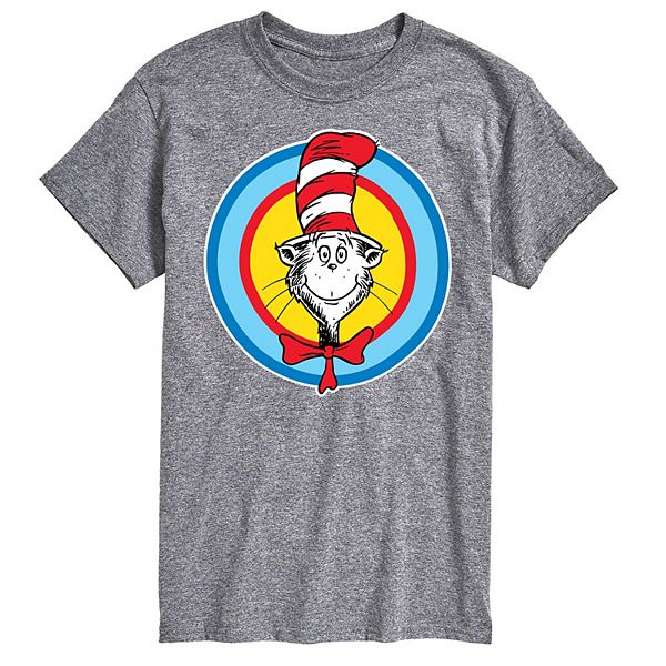 Big & Tall Dr Seuss Cat In Hat Smile Tee