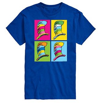 Big & Tall Dr Seuss Color Block Hats