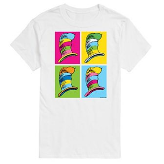 Big & Tall Dr Seuss Color Block Hats