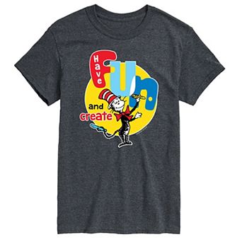 Big & Tall Dr Seuss Have Fun Create