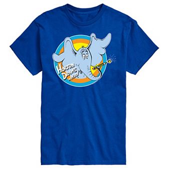 Big & Tall Dr Suess Horton Draws A Who Tee