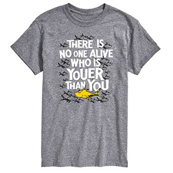 Big & Tall Dr Seuss Youer Than You Tee