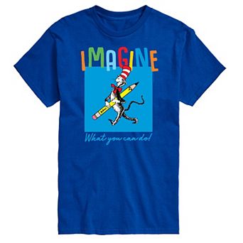 Big & Tall Dr Seuss Imagine Trio Tee
