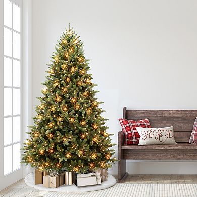 PULEO INTERNATIONAL 6.5-ft. Pre-Lit Westford Spruce Artificial Christmas Tree