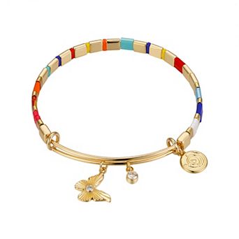 Love This Life® "Be the Change" Butterfly Bangle Bracelet