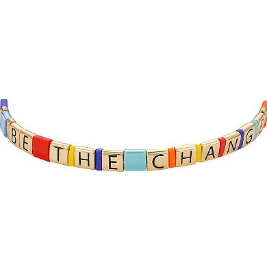 Love This Life "Be the Change" Butterfly Bangle Bracelet